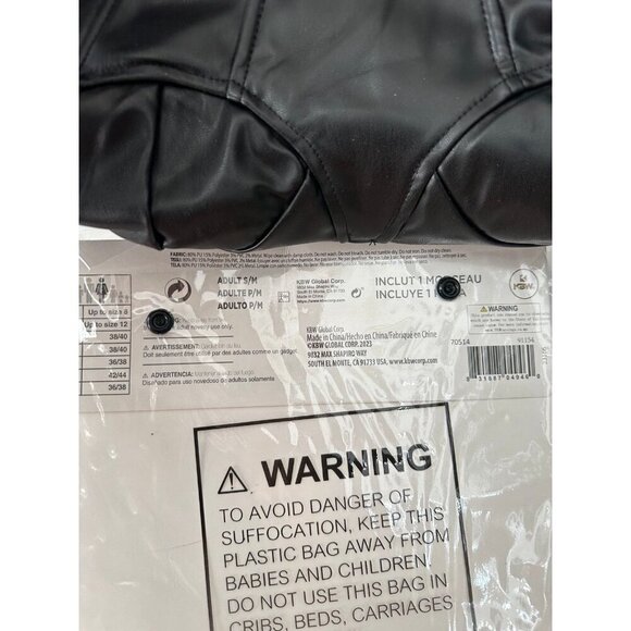Faux leather corset adult size small/medium new - Picture 8 of 8
